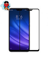 Защитное стекло для Xiaomi Mi8 Lite 5D (полная проклейка), цвет: черный