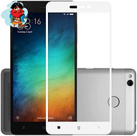 Защитное стекло для Xiaomi Redmi 4A 5D (полная проклейка), цвет: белый