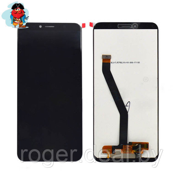 Экран для Huawei Honor 7A Pro (AUM-L29) с тачскрином, цвет: черный - фото 1 - id-p93017339