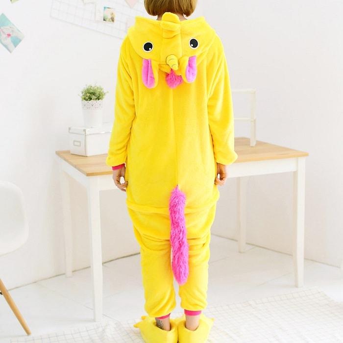 Пижама Кигуруми «Желтый Единорог» - фото 2 - id-p108476002