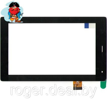 Тачскрин для планшета Prestigio 3277 (TPT-070-360), цвет: черный - фото 1 - id-p94003340