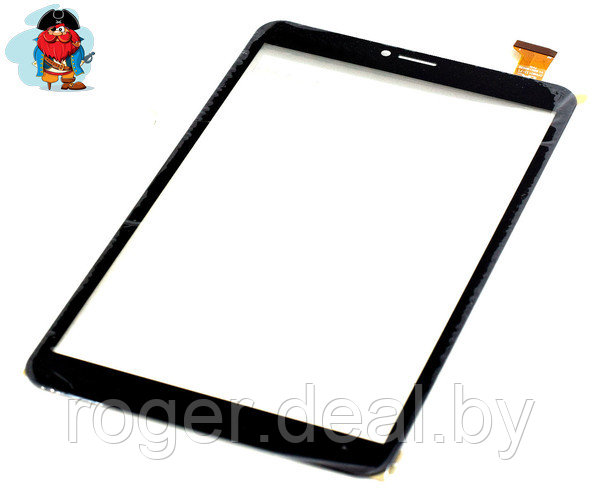 Тачскрин для планшета Prestigio PMT 3718 (DP080133-F1, V1020160421), цвет: черный - фото 1 - id-p94003349