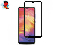 Защитное стекло для Xiaomi Redmi Note 7, Note 7 Pro 5D (полная проклейка), цвет: черный