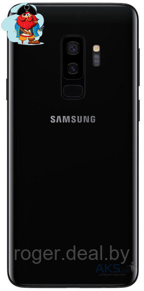 Задняя крышка (корпус) для Samsung Galaxy S9+ Plus (SM-G965), цвет: черный - фото 1 - id-p99841998