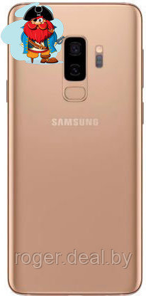 Задняя крышка (корпус) для Samsung Galaxy S9+ Plus (SM-G965), цвет: золотистый - фото 1 - id-p99842002
