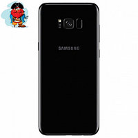 Задняя крышка (корпус) для Samsung Galaxy S8 (G950FD), цвет: черный