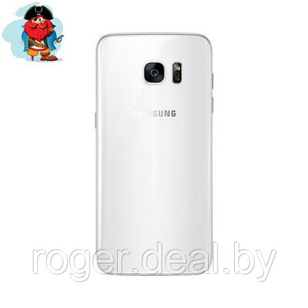 Задняя крышка для Samsung Galaxy S7 Edge (SM-G935), цвет: белый - фото 1 - id-p99842010