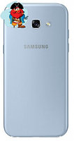 Задняя крышка (корпус) для Samsung Galaxy A5 2017 (SM-A520F), цвет: голубой