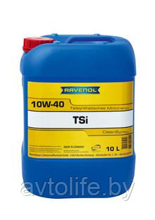 Моторное масло Ravenol TSI 10W-40 10л