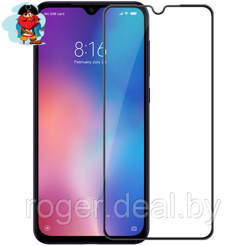 Защитное стекло для Xiaomi Mi 9 SE (Mi9 SE) 5D (полная проклейка), цвет: черный - фото 1 - id-p104013260