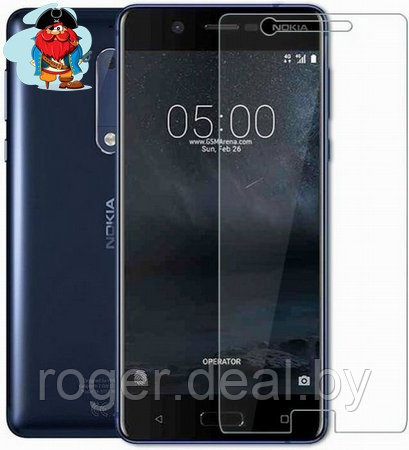 Защитное стекло для Nokia 5, цвет: прозрачный - фото 1 - id-p92972778