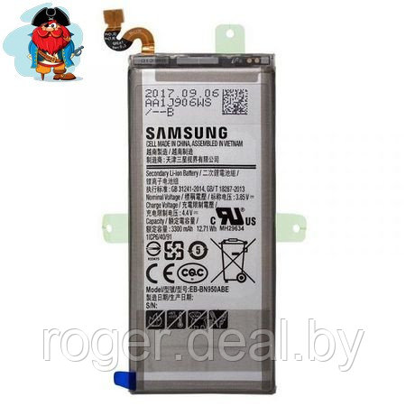 Аккумулятор для Samsung Galaxy Note 8 2017 (SM-N950F) (EB-BN950ABE) оригинальный - фото 1 - id-p92973006