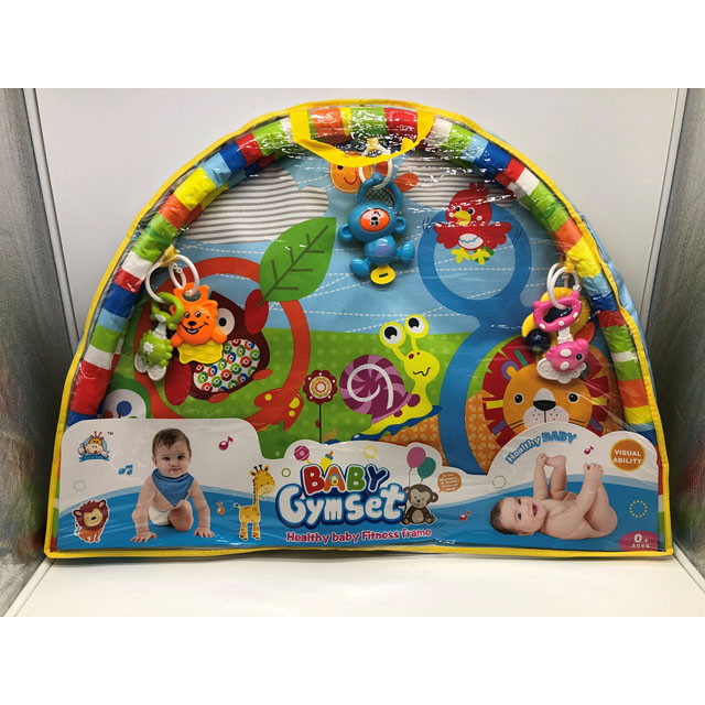 Развивающий коврик Baby Gym Set с дугами и погремушками 614