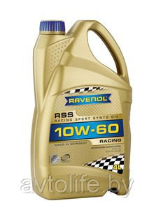 Моторное масло Ravenol RSS Racing Sport Synto 10W-60 4л - фото 1 - id-p4186330