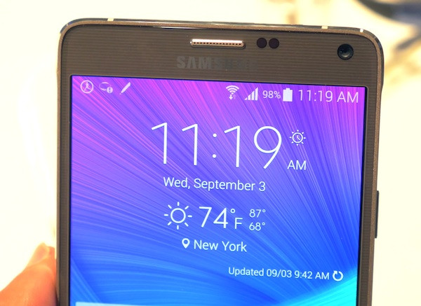 Samsung galaxy Note 4 Экран