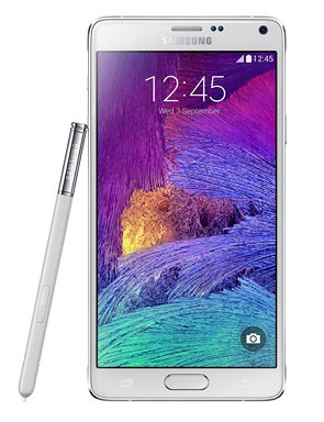 Samsung Galaxy Note 4 белый