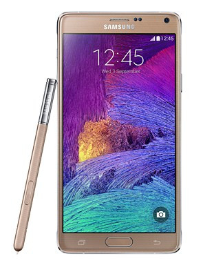 Samsung Galaxy Note 4 золотой