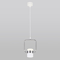 Подвесной светильник с хрусталем 50165/1 LED хром/белый Oskar Eurosvet