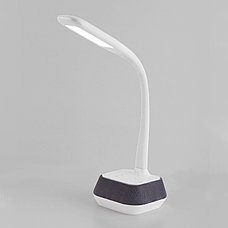 Настольный светодиодный светильник 80417/1 белый Voice Eurosvet, фото 2