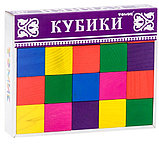 Цветные деревянные кубики для детей (20 штук)., Томик, фото 3
