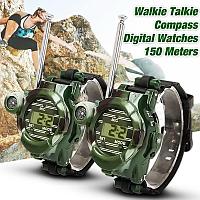 Игрушечные двухканальные часы рация WALKIE TALKIES 7 в 1 (комплект 2 шт), фото 1