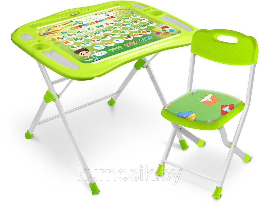Комплект детской мебели (стол+стул), арт. NKP1/1 Салатовый - фото 1 - id-p108513380