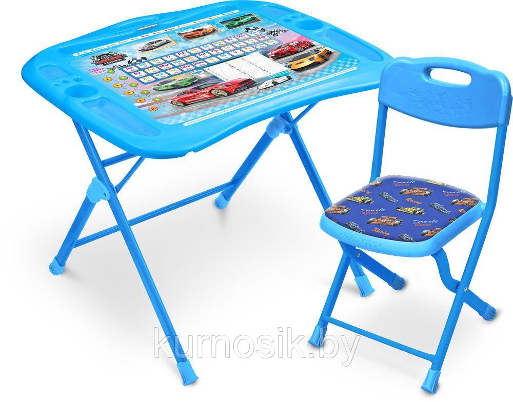 Комплект детской мебели (стол+стул), арт. NKP1/1 Голубой - фото 1 - id-p108513384