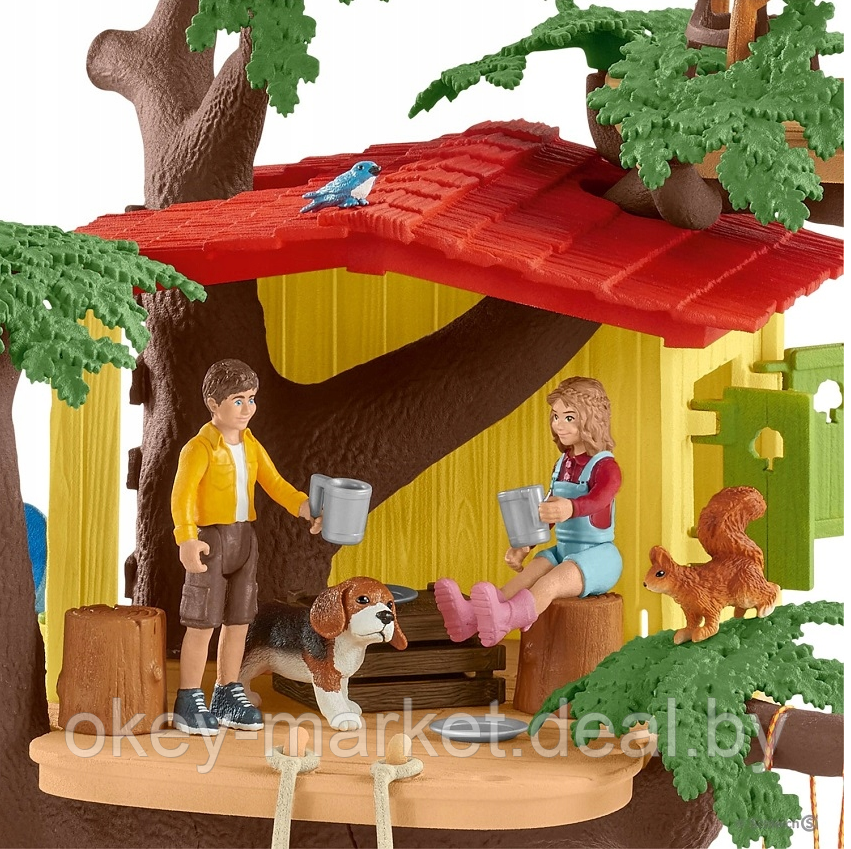 Игровой набор Schleich Домик на дереве 42408 - фото 4 - id-p108516507