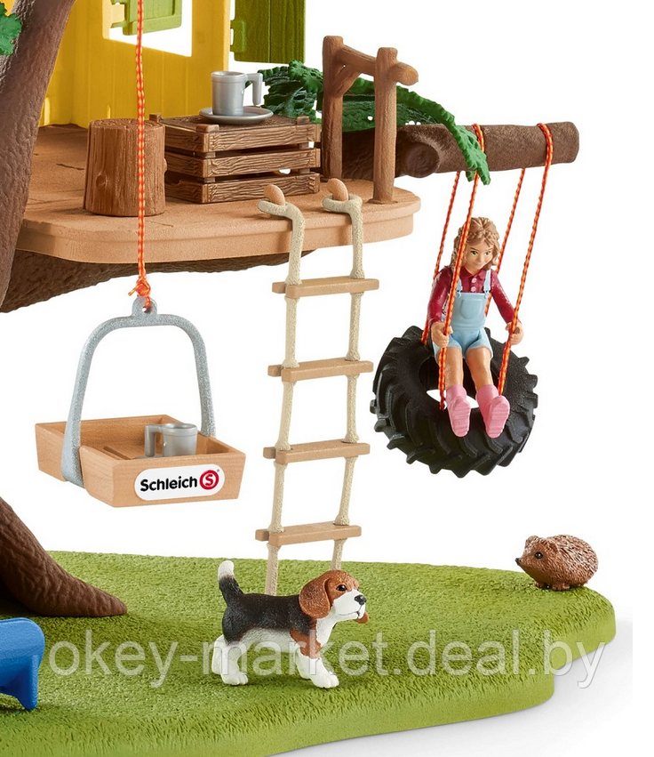 Игровой набор Schleich Домик на дереве 42408 - фото 5 - id-p108516507