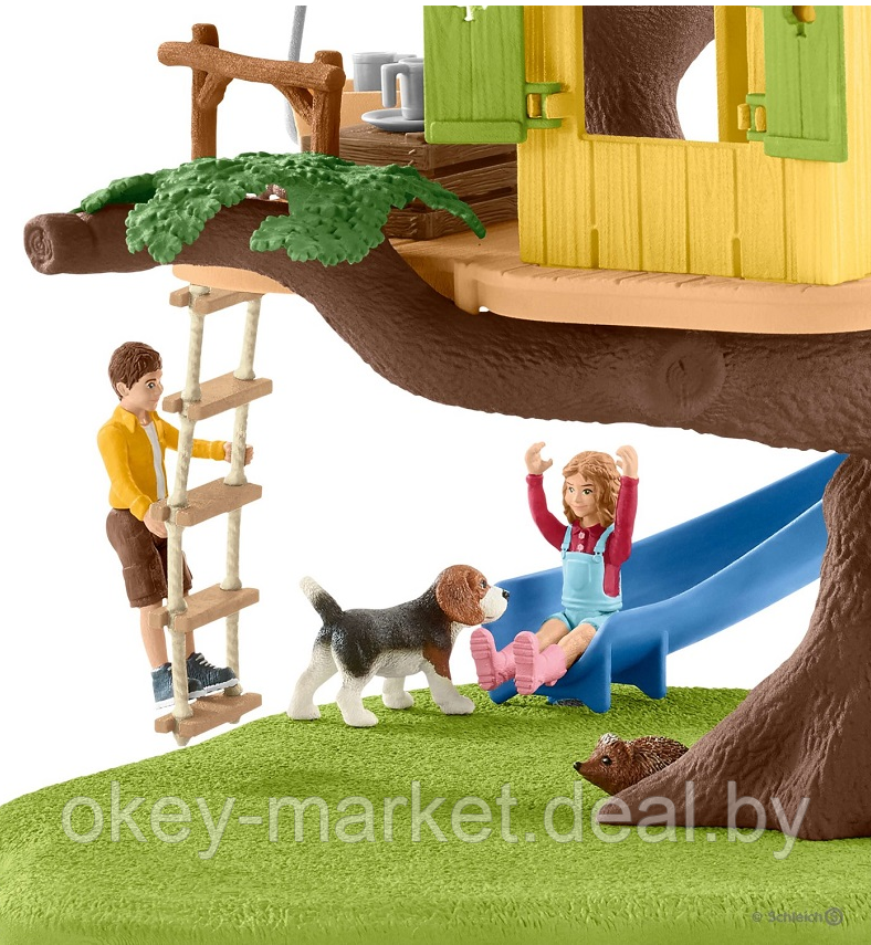 Игровой набор Schleich Домик на дереве 42408 - фото 6 - id-p108516507