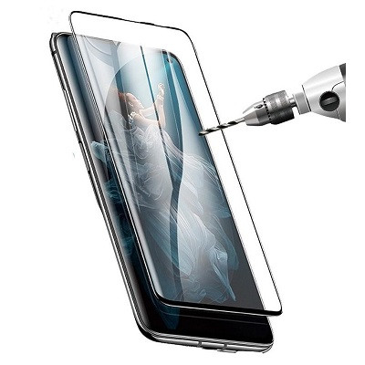 Противоударное защитное стекло Full Glue 0.3mm черное для Huawei Honor 20 Pro - фото 2 - id-p108517312