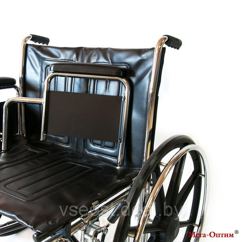 Инвалидное кресло-коляска 711AE повышенной грузоподъемности (кожзам) Под заказ 7-8 дней - фото 8 - id-p85195486