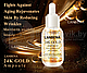 Сыворотка для лица Lanbena peptides serum 24K Gold  увлажнение, предотвращение морщин, 6ml, фото 7