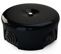 Керамическая соединительная коробка D90 мм, черная керамика