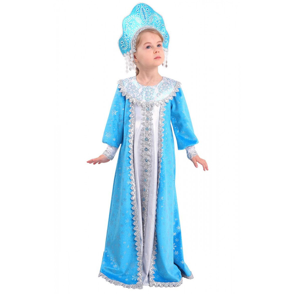 Карнавальный костюм Снегурочка Сударушка, детский