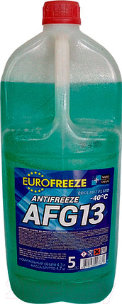 Антифриз 1 кг EUROFREEZE AFG 13 зеленый, фото 2