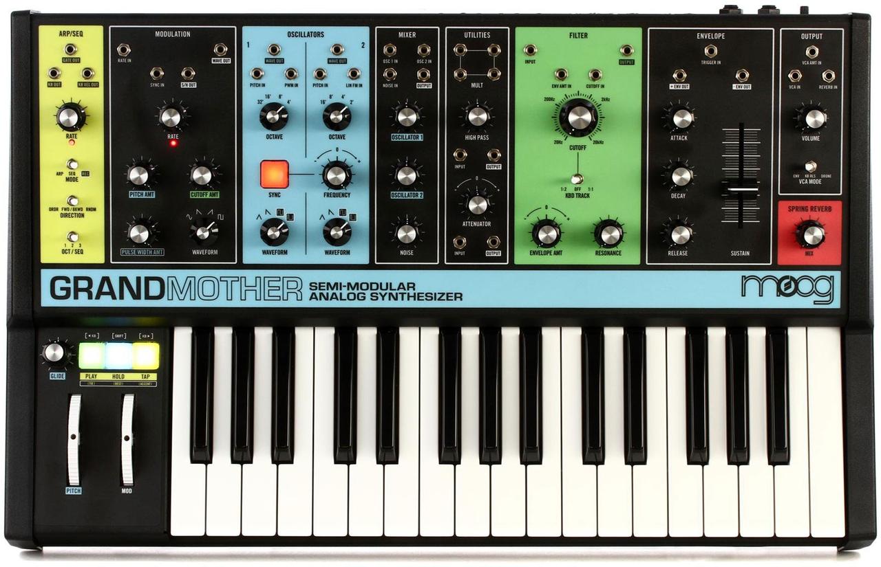 Синтезатор Moog Grandmother - фото 3 - id-p108539430