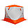 Палатка зимняя куб Пингвин Призма Премиум STRONG (2-сл) 2,15*2,15*2м, фото 2