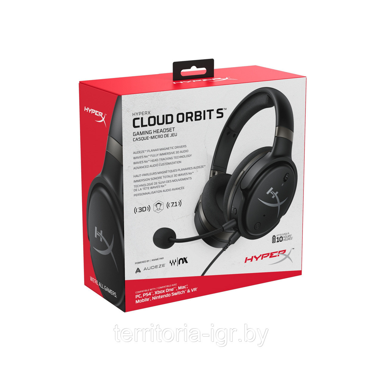 Игровая гарнитура Cloud Orbit S HX-HSCOS-GM/WW HyperX