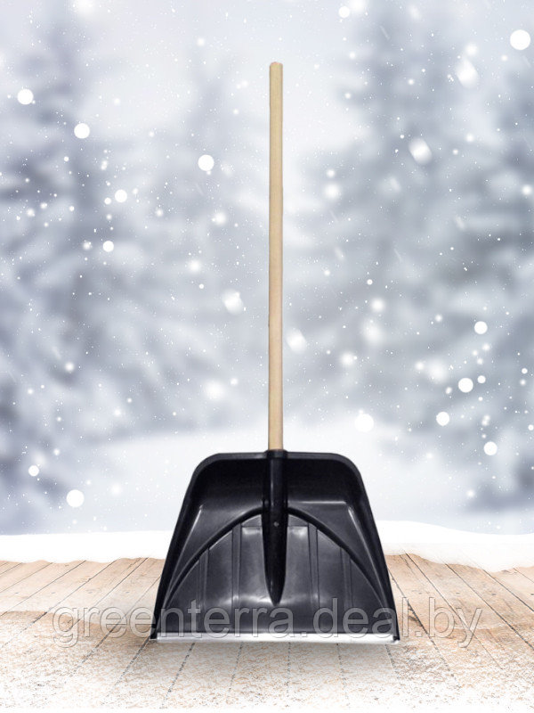 Лопата для снега PROTEX ПРОФИ - фото 1 - id-p108538422
