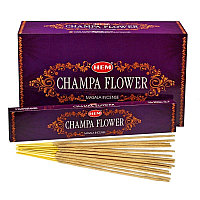 Благовония Цветок Чампы натуральные (HEM Champa Flower Premium Masala Incense), 15г