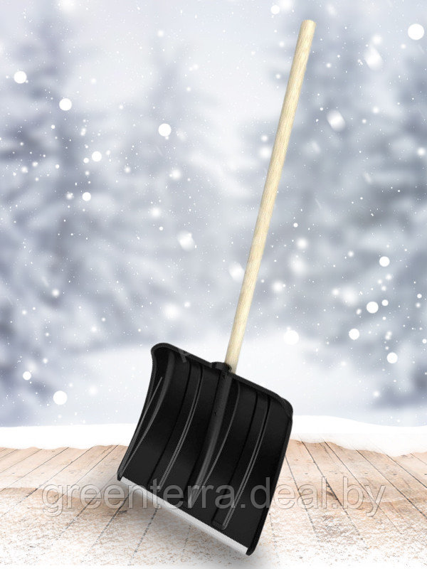 Лопата для снега СТАНДАРТ ВИТЯЗЬ - фото 1 - id-p108539475