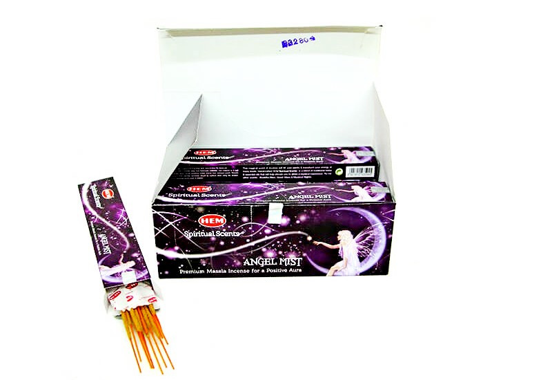 Благовония Мистический Ангел натуральные (HEM Angel Mist Premium Masala Incense), 15г
