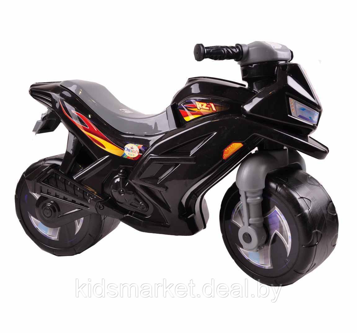 Детский мотоцикл -каталка-беговел Орион Сузуки 501 черный - фото 1 - id-p108544717