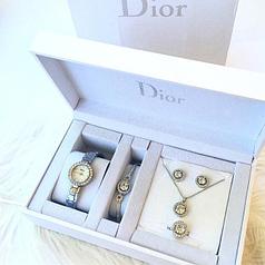 Набор украшений DIOR SILVER