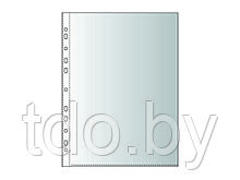 Папка-файл А4 0.040 мм, цвет 000 прозрачный (в пакете) 100 шт./в упаковке