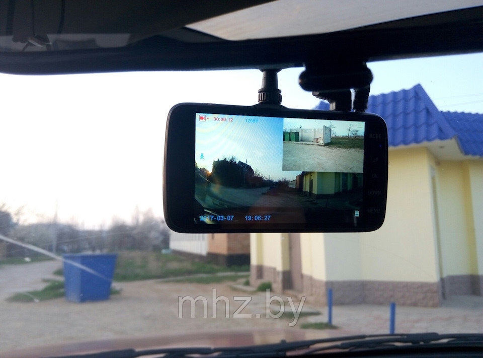 JunSun видеорегистратор с двумя камерами с широким углом - фото 3 - id-p108582002