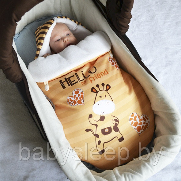 Конверт для новорожденного кокон. На выписку - фото 6 - id-p108587857