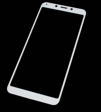Защитное стекло Full-Screen для Xiaomi Redmi 6A белый (полноразмерное)