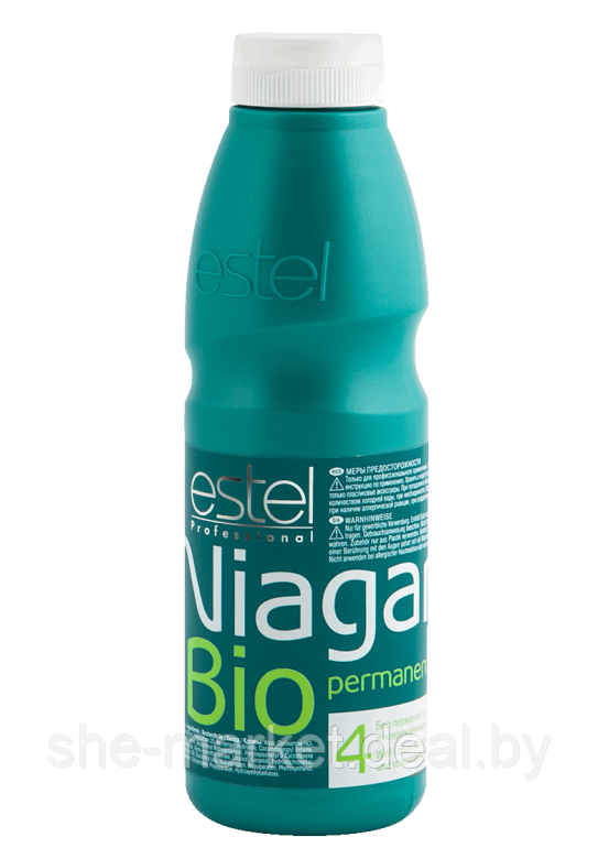 Био-перманент №4 NIAGARA для обесцвеченных и ослабленных волос, 500 мл (Estel, Эстель) - фото 1 - id-p108586079